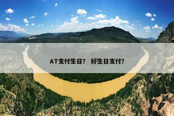 AT支付生日？ 好生日支付？