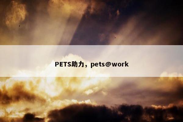 PETS助力，pets@work