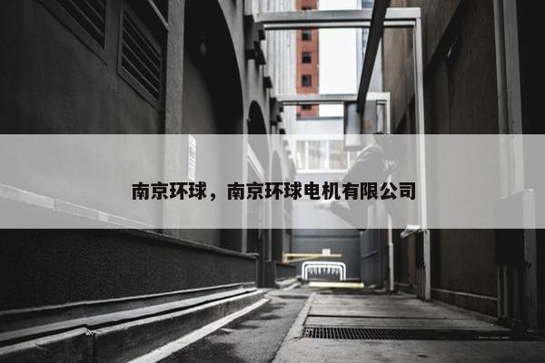 南京环球，南京环球电机有限公司