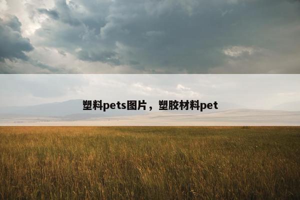 塑料pets图片，塑胶材料pet