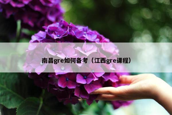 南昌gre如何备考（江西gre课程）