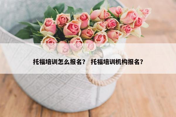 托福培训怎么报名？ 托福培训机构报名？