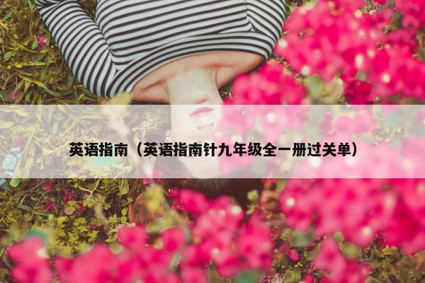 英语指南（英语指南针九年级全一册过关单）