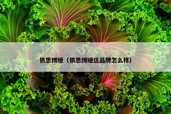 依思博娅（依思博娅这品牌怎么样）