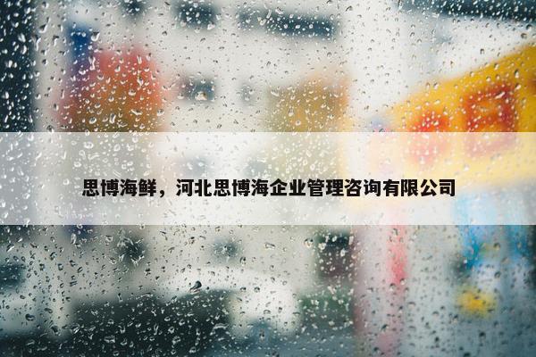 思博海鲜，河北思博海企业管理咨询有限公司