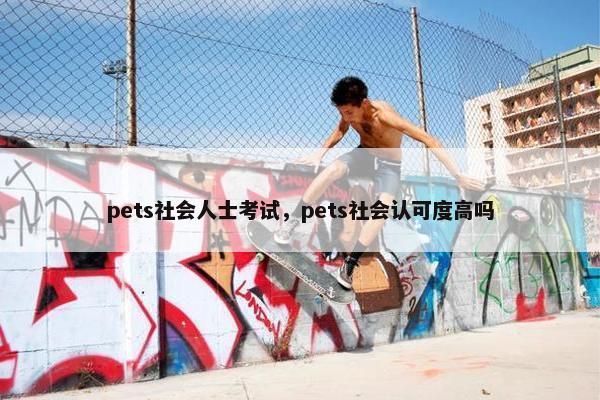 pets社会人士考试，pets社会认可度高吗