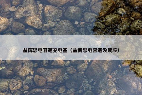 益博思电容笔充电塞（益博思电容笔没反应）