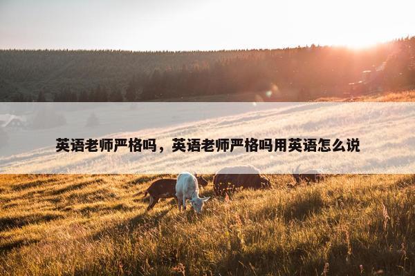 英语老师严格吗，英语老师严格吗用英语怎么说