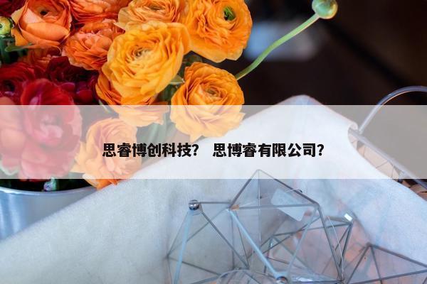 思睿博创科技？ 思博睿有限公司？