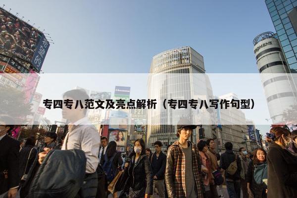 专四专八范文及亮点解析（专四专八写作句型）