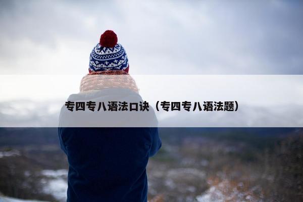 专四专八语法口诀（专四专八语法题）