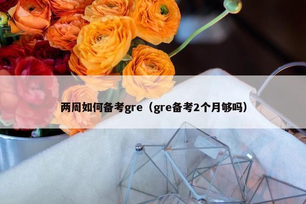 两周如何备考gre（gre备考2个月够吗）