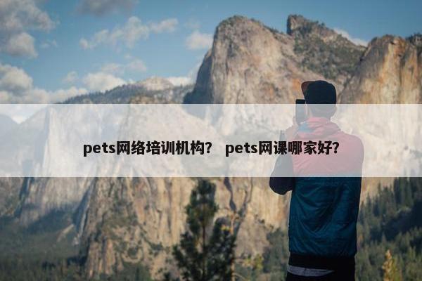 pets网络培训机构？ pets网课哪家好？