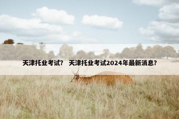 天津托业考试？ 天津托业考试2024年最新消息？