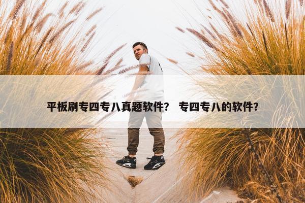 平板刷专四专八真题软件？ 专四专八的软件？