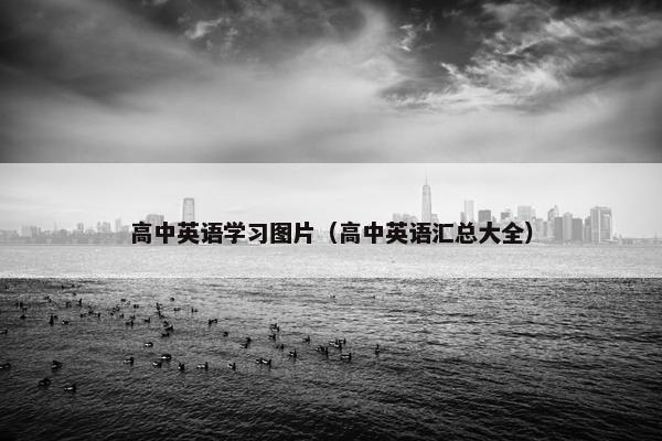 高中英语学习图片（高中英语汇总大全）