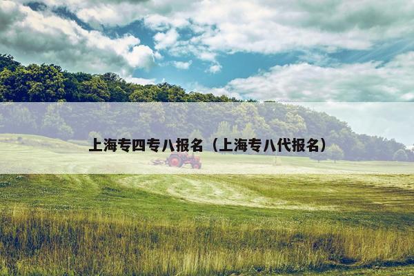 上海专四专八报名（上海专八代报名）