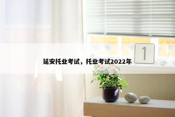 延安托业考试，托业考试2022年