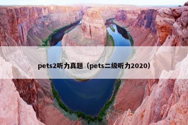 pets2听力真题（pets二级听力2020）