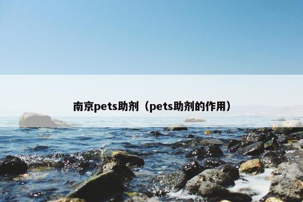 南京pets助剂（pets助剂的作用）