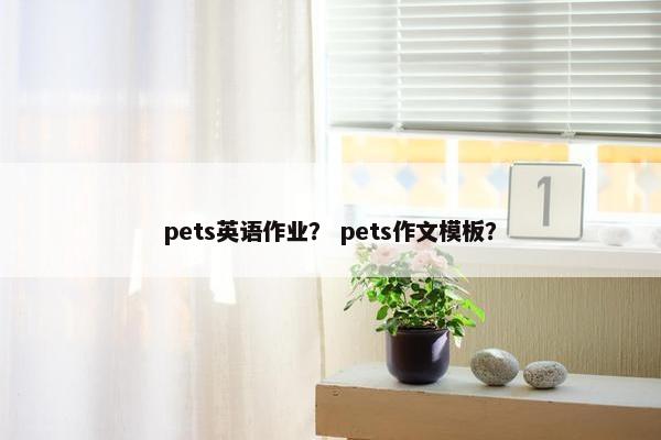 pets英语作业？ pets作文模板？