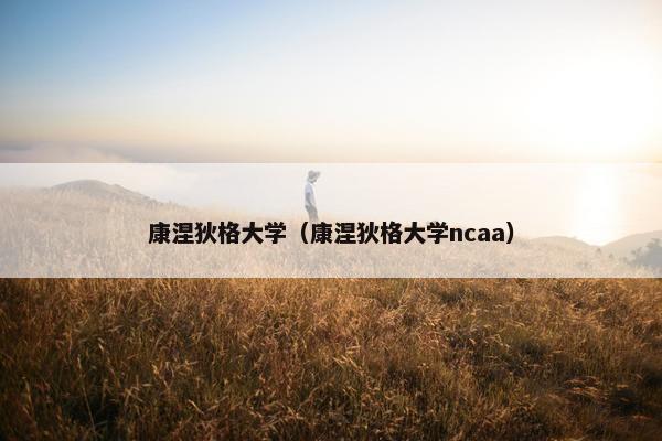 康涅狄格大学（康涅狄格大学ncaa）