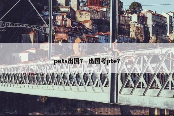 pets出国？ 出国考pte？