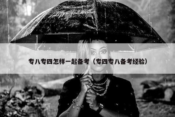 专八专四怎样一起备考（专四专八备考经验）