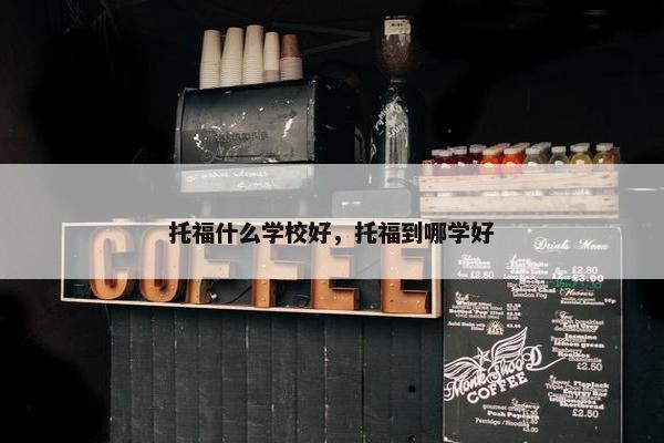 托福什么学校好，托福到哪学好