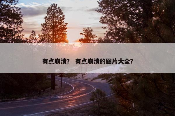 有点崩溃？ 有点崩溃的图片大全？