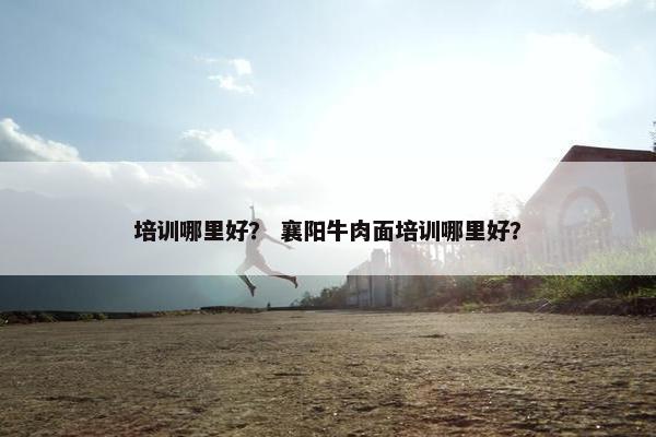 培训哪里好？ 襄阳牛肉面培训哪里好？